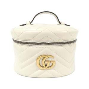 GUCCI White GG Marmont Backpack